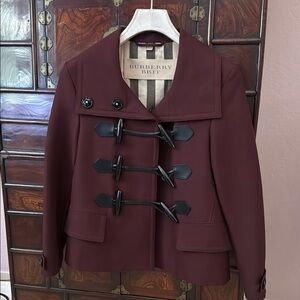 Burberry Brit Women's Burgundy Jacket